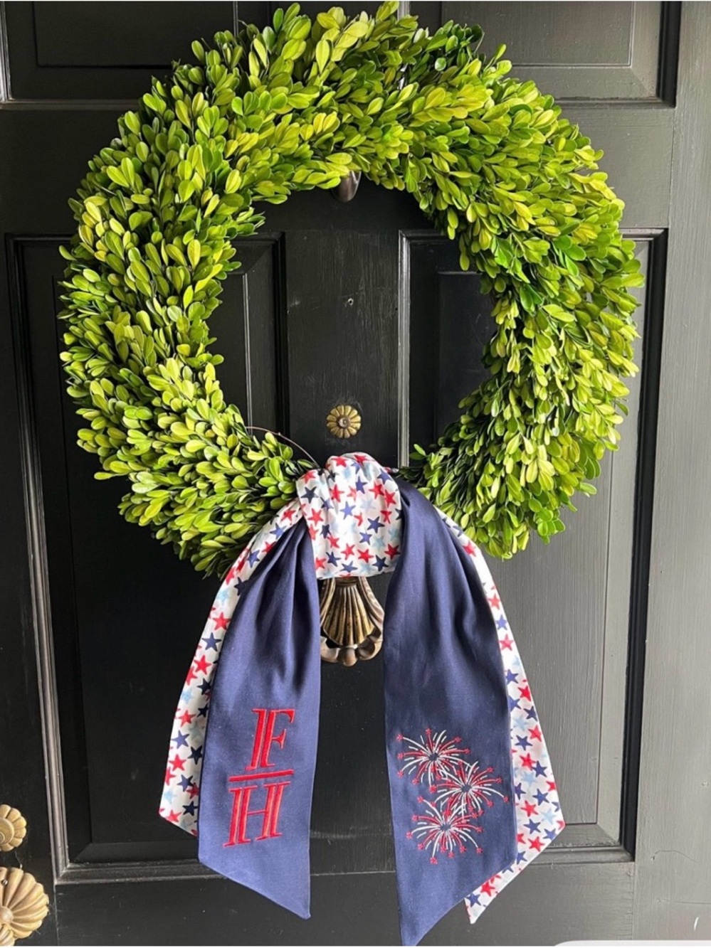 Six wreath sashes only / not wreath for sale- various holidays for single door